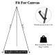 2 Pack Easel Stand For Display 61in Collapsible A Frame Tripod Easel Iron Alloy Drawing Stand With 2 Carry Bags For Wedding Poster Art Drawing Meeting