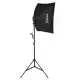 45W White Umbrellas Silver Black Umbrellas Soft Light Box Background Stand Light Stands Four - Do Not Sell On Amazon