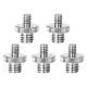 5 Core 3/8 To 1/4 Adapter 5Pcs Camera Mount Durable Tripod Screw Adapter For DSLR Monopod Microphone & Lighting 1/4 To 3/8 Screws Set - 1/4M-3/8M Camera Screw 5Pcs