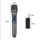 2x Wireless Microphone UHF Rechargeable Handheld Mic System Receiver Cordless