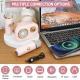 Etpark Kids Karaoke Machine Portable Bluetooth Speaker 2 Wireless Mics 6 Effects