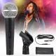 For Shure SM58 Dynamic Vocal Microphone Wired Mic With OnOffWith Cable