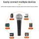 For Shure SM58 Dynamic Vocal Microphone Wired Mic With OnOffWith Cable