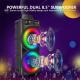 Portable Bluetooth Speaker Sub Woofer Heavy Bass Sound System Party Mic UK