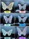 Car Butterfly Embroidery-Yellow-Paste Model-1 piece