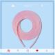 Data cable wrapped around spring rope-laser powder-1 piece