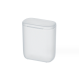 Portable data cable storage box-transparent white-1 piece