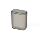 Portable data cable storage box-transparent white-1 piece