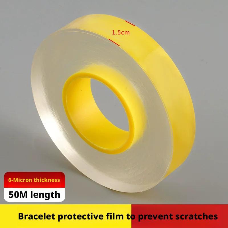 Jewelry protective film-transparent-1.5CM 6 wire thick and 50m long] - Option1