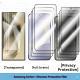 Anti-peep Full-screen Unlockable Electroplated HD Glass Screen Protector