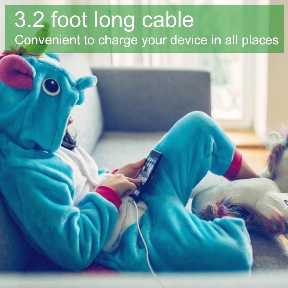 1M USB Cable For  Data Sync Line Charger Cable