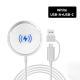 2-in-1 Ultra-Thin Magnetic Wireless Charger