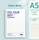 Thickened coil notebook-A5-Ivory White-1 copy
