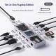 LaptopTab HDMI Mirroring 8K Conversion Gigabit Ethernet Port USB Docking Station
