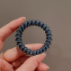 Jelly telephone line hair circle-coffee color-1 piece