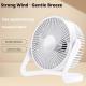 Mini fan-white-6 inch-adjustable in second gear-1 - Option1