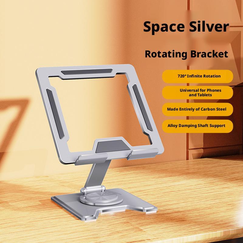 Rotating Plate Stand-Silver-1 Pack - Option1