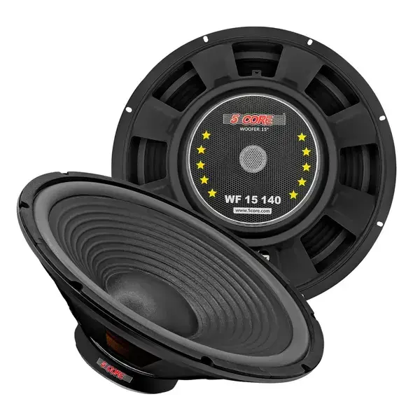 5 Core 15 Inch Guitar Speaker Replacement 450W 4 Ohm Low Distortion For Electric Guitar Amp Cabinet