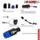 5 Core 4 Pole Speakon Connector 6 Pieces With Twist Lock Audio Jack Male Plug ?Loud Speaker To Amplifier Plug - 4 Conductor Speak-On Cable Adapter Replacement - SPKN BLU 6PCS