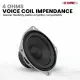 5 Core 4 Inch Subwoofer 200W Car Audio Sub Woofer 4 Ohm Deep Bass Replacement Loud Speaker