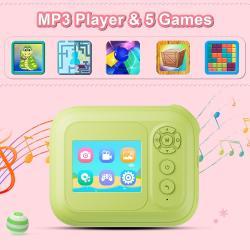 Creative, Portable Instant-printing Polaroid-style Toy Camera For Kids