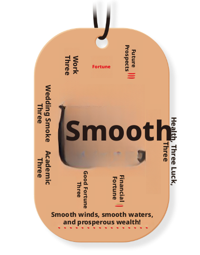 Ping An Classical Car Fragrance Tablets-Shun Model-1 piece - Option1