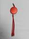 Three-in-one retractable data cable-USB head model-red-1 piece