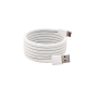 Braided magnetic data cable-U-C port-66W-white-length 1m-1 piece