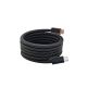 Braided magnetic data cable-U-C port-66W-white-length 1m-1 piece