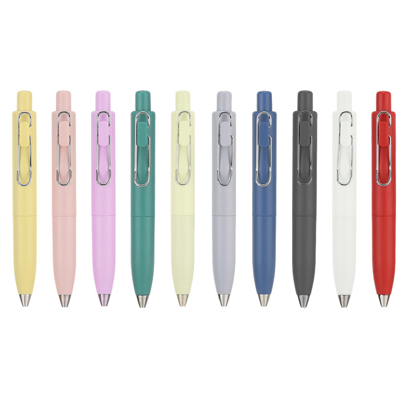 Morandi presses the brush pen-ordinary core 0.5mm-mixed color-10 pieces pack - Option1