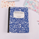 B5 Notebook-Marbled Snow Pattern-Black-1 notebook