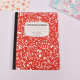 B5 Notebook-Marbled Snow Pattern-Black-1 notebook