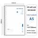 Soft coil notebook-English version-25.1 * 17.5 *1cm-1 copy