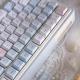 Blue Rain Five-sided Sublimation Cute Keycaps Suitable For Mechanical Keyboards