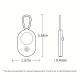 Rechargeable USB-powered Infrared Camera Detector, Portable Anti-spy Surveillance Scanner