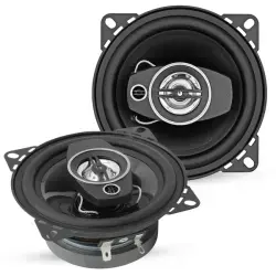 5Core Coaxial Door Car Speakers 4 Pair 250W 4Ohm 2 Way Component Subwoofer Audio W Super Tweeter