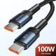 Aluminum Alloy Data Cable Type-C 5A Fast-Charging Cable