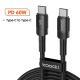 Aluminum Alloy Data Cable Type-C 5A Fast-Charging Cable
