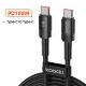Aluminum Alloy Data Cable Type-C 5A Fast-Charging Cable