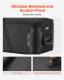 Studio Equipment Trolley Case 46.46 X 14.57 X 11.81 In Rolling Camera Carry Bag