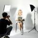Softbox Lighting Kit 16 In X 16 In 3000-6500K Adjustable For Shooting