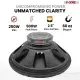5 Core 15 Inch Woofer 500W Car Audio Subwoofer Pair 4 Ohm Impedance Replacement Deep Bass Sub W 60 Oz Y30 Magnet Poly Cone Rubber Surround For Vehicle Sound System - WF 15 156 PP 4OHM 2PCS