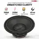 5 Core 10 Inch Woofer Pair 300W Car Audio Subwoofer 4 Ohm Impedance Replacement Deep Bass Sub W 40 Oz Y30 Magnet Poly Cone Rubber Surround For Vehicle Sound System - WF 10 140 PP 4OHM 2PCS