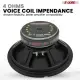 5 Core 10 Inch Woofer Pair 300W Car Audio Subwoofer 4 Ohm Impedance Replacement Deep Bass Sub W 40 Oz Y30 Magnet Poly Cone Rubber Surround For Vehicle Sound System - WF 10 140 PP 4OHM 2PCS