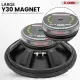 5 Core 12 Inch Woofer Pair 400W Car Audio Subwoofer 4 Ohm Impedance Replacement Deep Bass Sub W 50 Oz Y30 Magnet Poly Cone Rubber Surround For Vehicle Sound System - WF 12 156 PP 4OHM 2PCS
