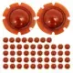 5 Core Replacement Diaphragm 50Pc Titanium Universal 2" Phenolic Compression Driver Horn Voice Coil - DP1 50PCS