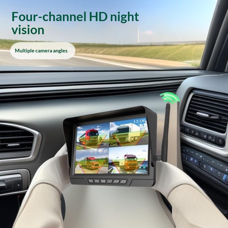 7-inch HD Night Vision Waterproof Lens Reverse Camera