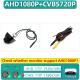 In-vehicle AHD 720P Tri-Control Rearview Camera