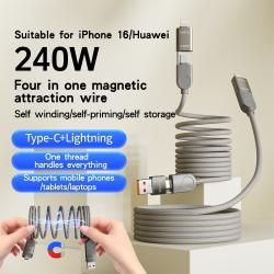 PD Fast Charging 16-Strand Fast Charging Data Cable