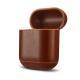 Genuine Leather Wireless Earbud Case With Loop Closure